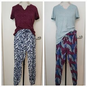 LOT PJs Jockey Sleep Set